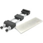 Placa de diamante con soporte
